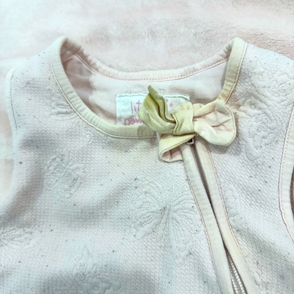 Little Newcomers baby pink sleepsack - Picture 3 of 4